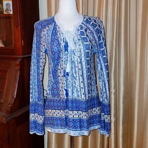 Vintage America Blues Women's Long sleeved Boho Top